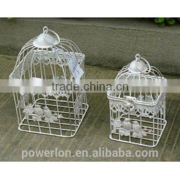 Europe and America Classic Style S/2 Bird Cage for Wedding Ivory White Color photo-3
