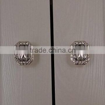New Products Crystal Rhinestone Zinc Alloy Fancy New Cabinet Handles photo-2