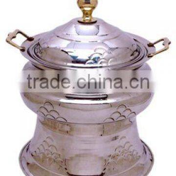 Unique Design Royal Style Stainless Steel Hanging Chafing Dish for Banquet | Hot Sale Chafing dish