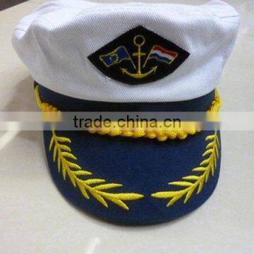 Promotional Red Captain Hats In YiWu photo-6