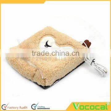 Cartoon USB Hand Warmer Mouse Pad Wristbands Mousepad for Christmas Gift Owl Pattern photo-4