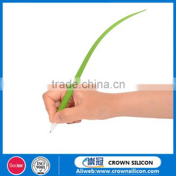 Green Grass Soft Silicone Rubber Refreshing Ballpoint Pen