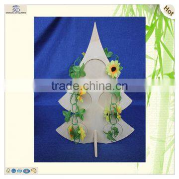 Laser Cutting Christmas Tree Shaped Craft Wooden Photo Frame photo-6