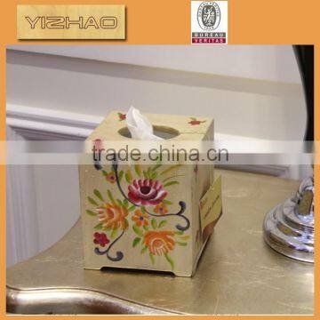 Unfinished Wooden Napkin Holder, Hand Painting Delicate Wooden Tissue Box photo-5