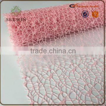 mesh rolls supplier for wedding flower gift wrapping