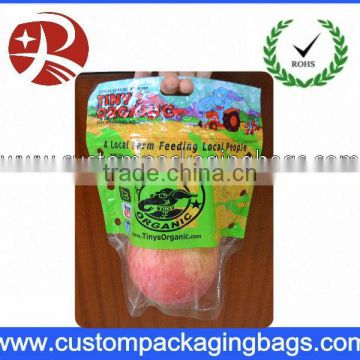 Cold Storage Fruit Packaging Bags Zipper Top CPP with Laminated