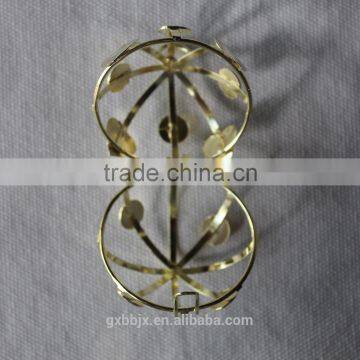 Decorative Metal Round Baskets for Candy Packaging