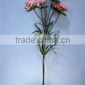 Home Garden Decoration 108cm Hight Yellow Single Branch 6 Heads Small Artificial Wedding Flowers ELTH03 0401 photo-3