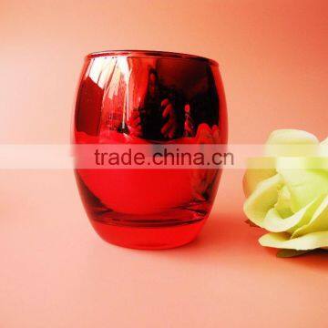 Red Glass Jar for Candle New Arrival photo-6