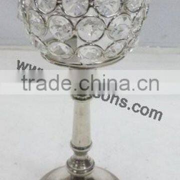 Home Decoration Use Crystal Table Votive Candle Stand for Wedding photo-5