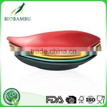 Ecological Diswasher Safe Burst Sells Bamboo Fiber Plate photo-3