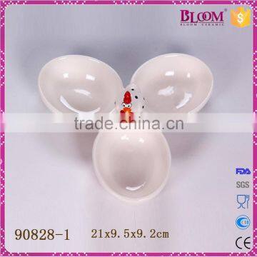 Cute Animal Shape Ceramic Snack Dish photo-5