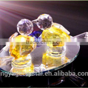 Customized Logo Promotional Irish Crystal Photo Double Birds Model Gifts photo-2