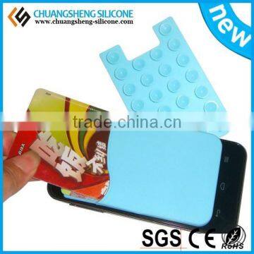 1 Pcs Anti-slip Silicone Suction Cup Mat Phone Holder Rectangle Sucker for Cellphone photo-4