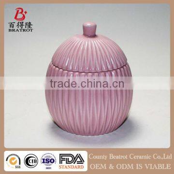 3 PCS Pink Ceramic Bathroom Accessory Set photo-4