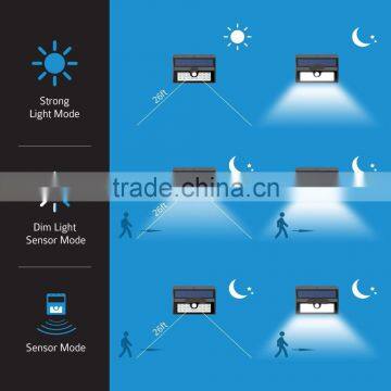 Solar Motion Sensor Waterproof Outdoor Led Light Garden photo-4