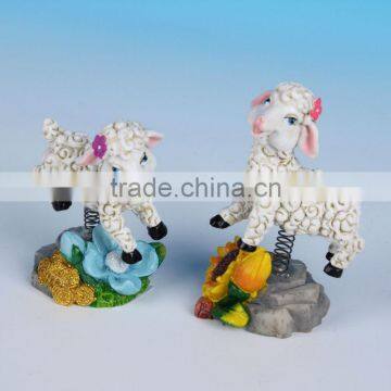 2015 polyresin decorative sheep souvenir gifts