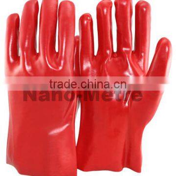 NMSAFETY cotton liner water resistant pvc glove working glove /anti-oil gloves