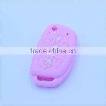 Funny Silicone Rubber Remote Car Key Covers, Key Jacket for Hyundai 4 Buttons photo-4