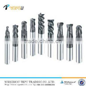 2/4 flute solid carbide end mill sharpener end mill cutter cutting tools of different shape