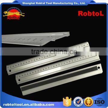 Straight Edge Aluminum Ruler Cork Backed no Skid Metric Non Marring Rotting Anodised Finish Etched Scale photo-6