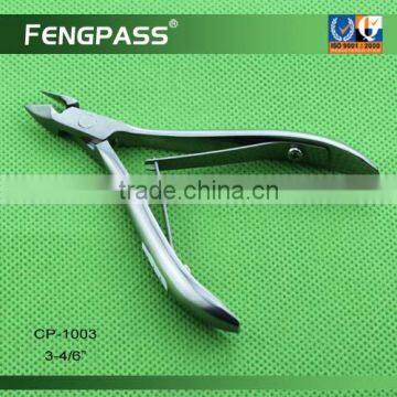 CP-1003 3-4/6" Inch 2CR13 Stainless Steel With PP Handle Professional Cuticle Nipper Cutter Scissors