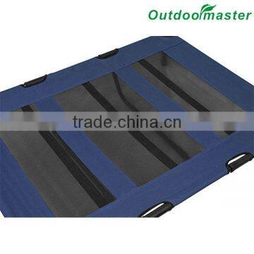 Medium Size Durable Steel Breathable Blue Dog Pet Bed photo-3