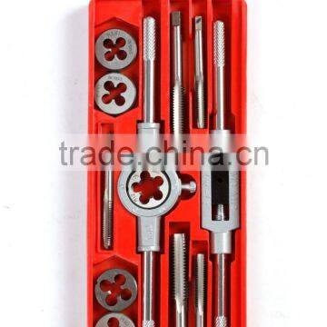 OK-tools 12Pcs Thread Cutting Tools Tap And Die Set, photo-3