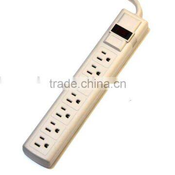 S20567 UL Listed 7 outlet power strip electric outlet