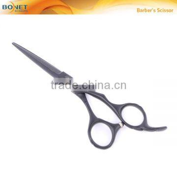 SBR0006 6" Black Teflon barber hair scissors