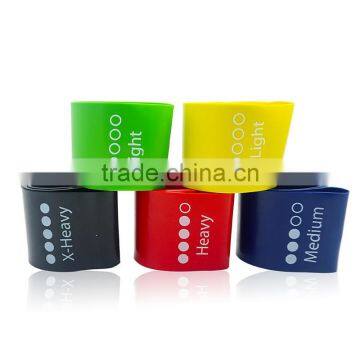 100% Natural Latex 5 Levels Resistance Band Loops photo-4