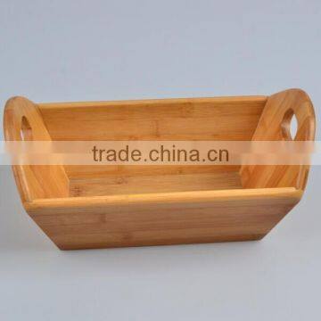 2017 New Wholesale Bamboo Storage Box for Bathroom