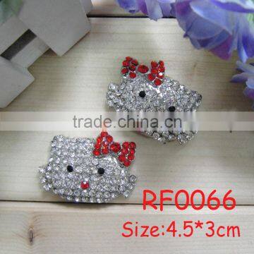RF0066 Decorative rhinestone shoe clips for flip flops