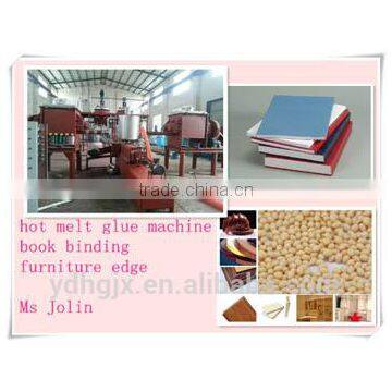 100kg/hour hot melt glue granules production line for book binding/furniture edging