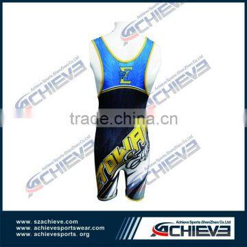 Men Gym Singlets/ Gym Stringers/ Wresting Singlets photo-5