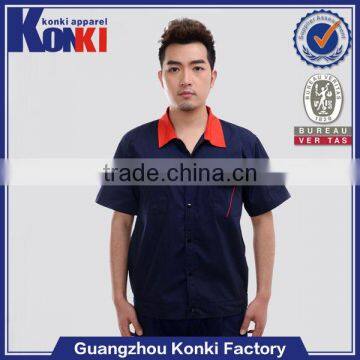 cheap construction short sleeve work uniform