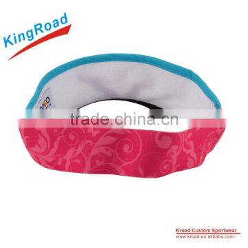 Kroad hot selling sublimated funny visor hats