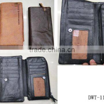 Fashion man hot popular Real leather travel purse