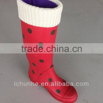 Majored in Fashion Black Usefu Lfleece Welly Warmers Named Boot Socks Producer photo-4