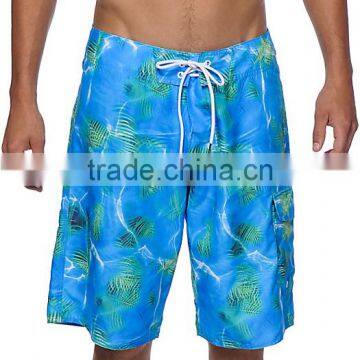 Mens splash wave print custom board shorts