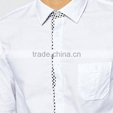 Men Oxford Shirt Designs 100 Polyester Mens Dress Shirts photo-3