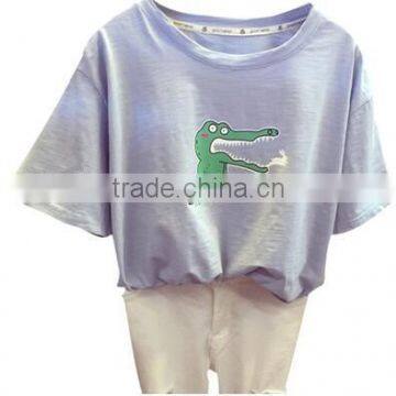 2017 Fashion Soft High Quality Cheap Wholesale T Shirt photo-3