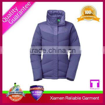 Fashion 95% Goose Down Women Thick Winter Wool Coat photo-2