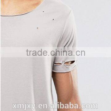 Fashion Men's T-shirt Hollow Designer, the Rock t Shirt, the Ripped t Shirt photo-3