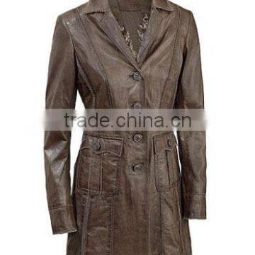 Long Leather Coat photo-2