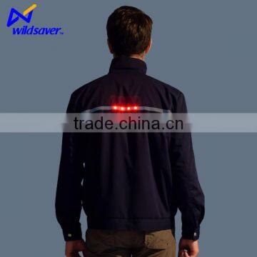 OEM LED Glowing Reflective hi Vis Workwear Coverall photo-4