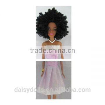 Top Quality Fashion Curly Hair Black Dolls photo-3