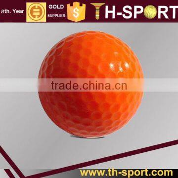 custom logo golf balls orange color