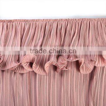 Dresses 2017 Summer Style Sweet One off Shoulder Pleated Elegant Wedding Favors Chiffon Dress photo-4