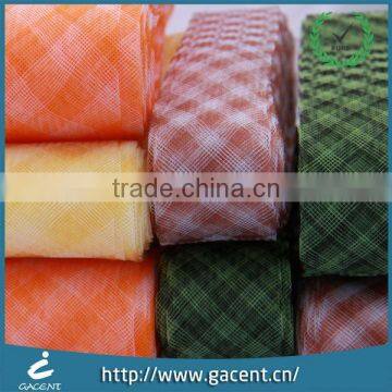 Wedding Dress Bridal Checked Crinoline Roll photo-3